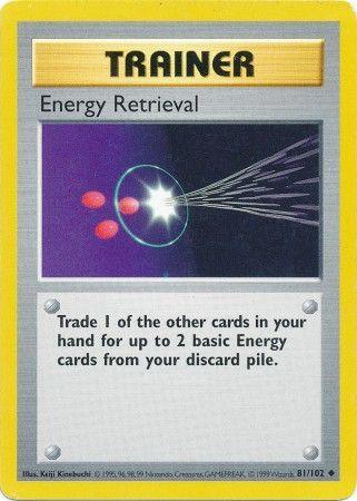 Energy Retrieval (81/102) [Base Set Shadowless Unlimited] (Online Only)
