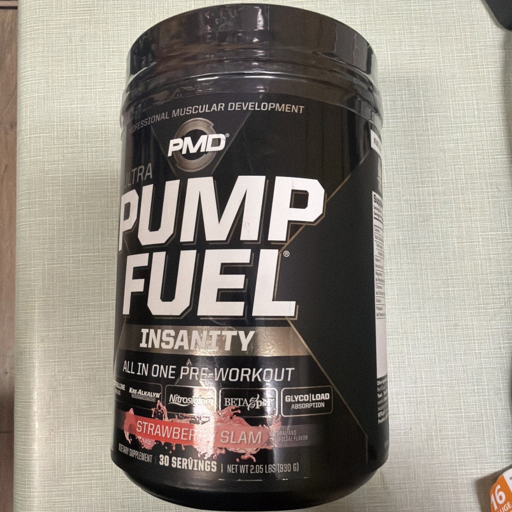 PUMP FUEL ULTRA INSANITY GLYCO LOAD PRE WORKOUT - Strawberry Slam (30 Servings) (ONLINE ORDER ONLY)