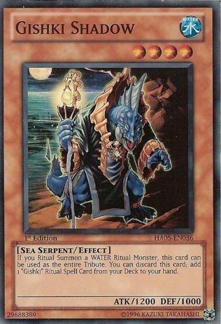Gishki Shadow [HA05-EN036] Super Rare (ONLINE ORDER ONLY)
