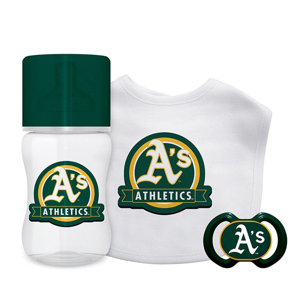 Oakland Athletics - 3-Piece Baby Gift Set (ONLINE ORDER ONLY)
