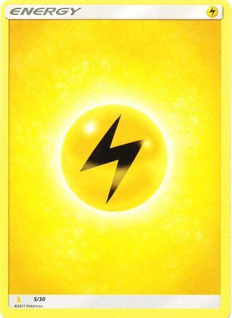 Lightning Energy (5/30) [Sun & Moon: Trainer Kit - Alolan Raichu] (Online Only)