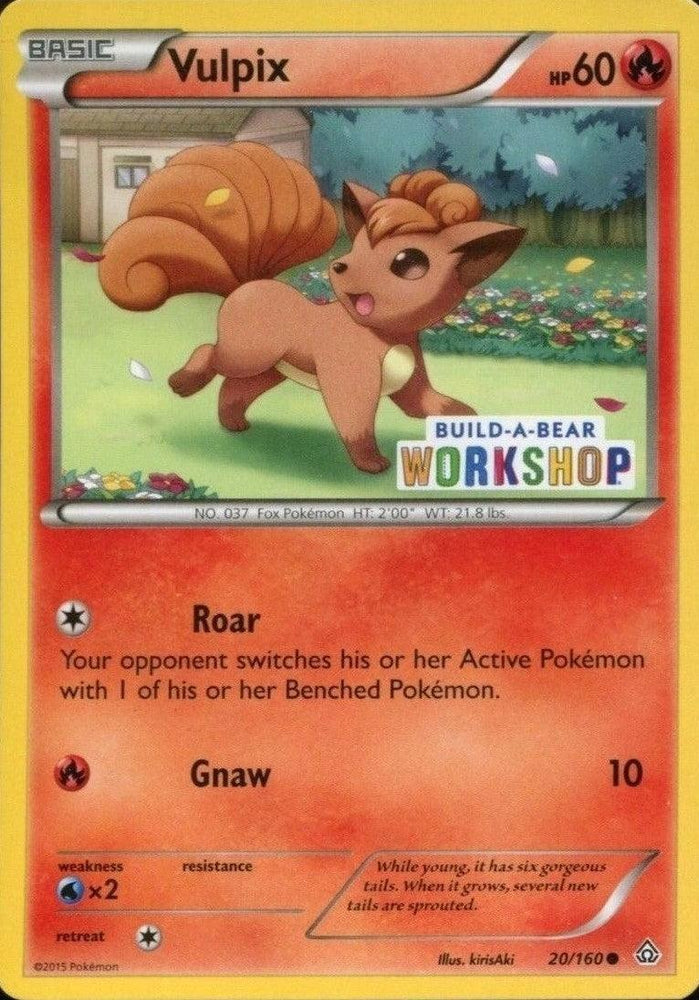 Vulpix (20/160) (Build A Bear Workshop Exclusive) [XY: Primal Clash] (Online Only)