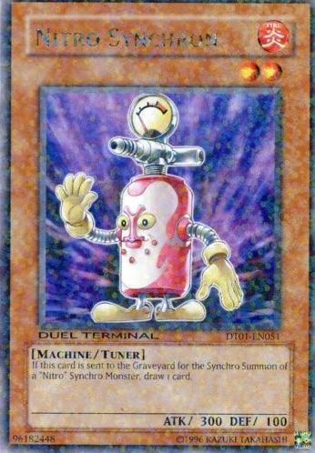 Nitro Synchron [DT01-EN051] Rare (ONLINE ORDER ONLY)