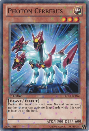 Photon Cerberus [SP13-EN012] Starfoil Rare (ONLINE ORDER ONLY)