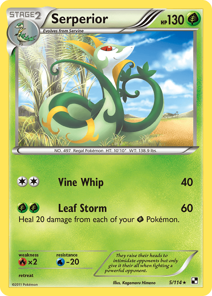 Serperior (5/114) [Black & White: Base Set] (Online Only)