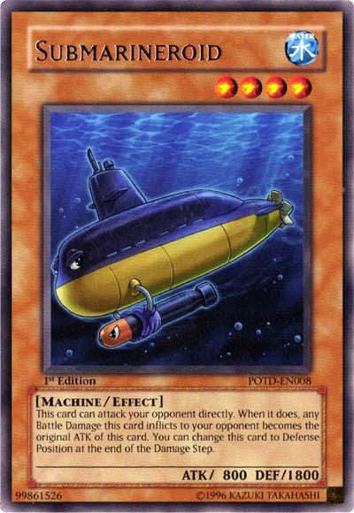 Submarineroid [POTD-EN008] Rare (ONLINE ORDER ONLY)