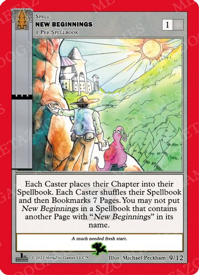 New Beginnings (Forest) [Cryptid Nation: Wilderness First Edition Theme Deck]