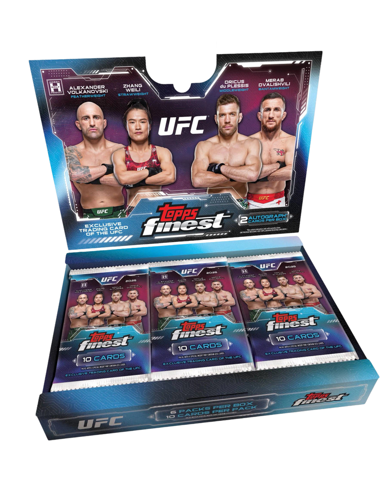 2025 Topps UFC Finest - Hobby Box (ONLINE ORDER ONLY)