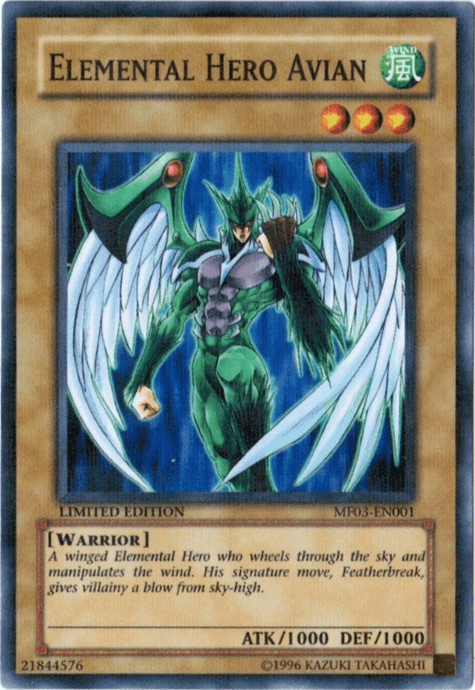 Winged Kuriboh LV10 [MF03-EN001] Parallel Rare (ONLINE ORDER ONLY)