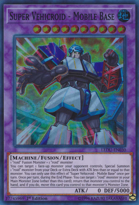 Super Vehicroid - Mobile Base [LEDU-EN030] Super Rare (ONLINE ORDER ONLY)