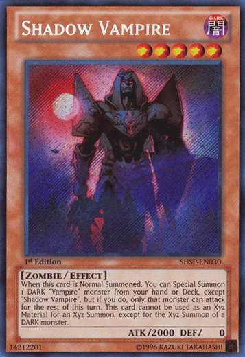 Shadow Vampire [SHSP-EN030] Secret Rare (ONLINE ORDER ONLY)