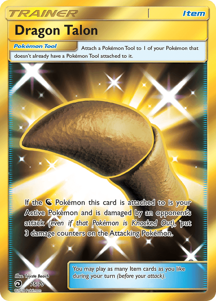 Dragon Talon (75/70) [Sun & Moon: Dragon Majesty] (Online Only)