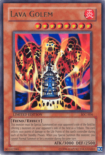 Lava Golem [IOC-SE4] Ultra Rare (ONLINE ORDER ONLY)