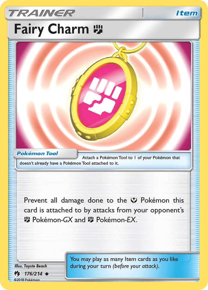 Fairy Charm Fighting (176/214) [Sun & Moon: Lost Thunder] (Online Only)
