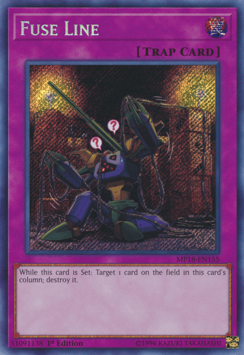 Fuse Line [MP18-EN155] Secret Rare (ONLINE ORDER ONLY)