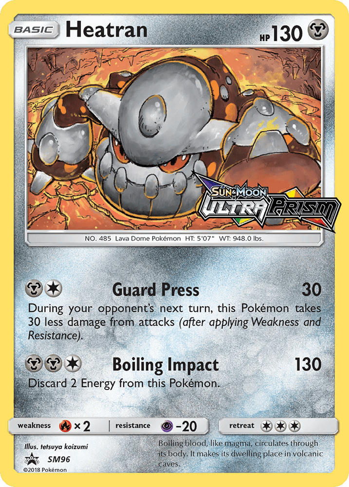 Heatran (SM96) [Sun & Moon: Black Star Promos] (Online Only)