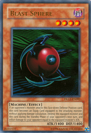 Blast Sphere [DLG1-EN092] Ultra Rare (ONLINE ORDER ONLY)