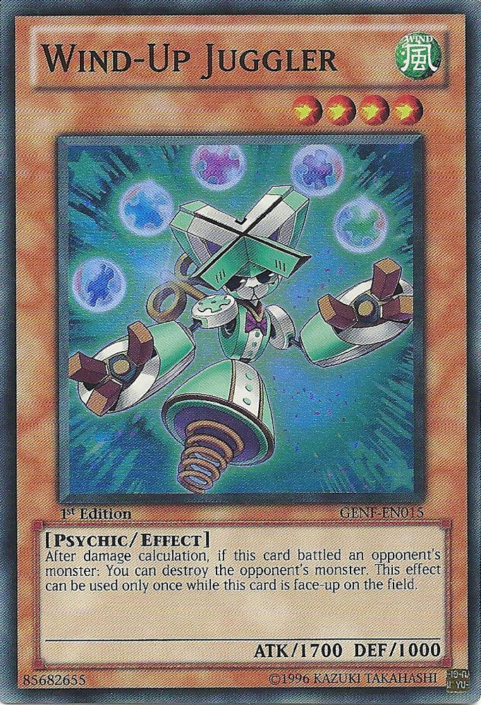 Wind-Up Juggler [GENF-EN015] Super Rare (ONLINE ORDER ONLY)