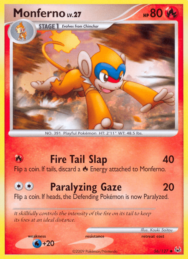 Monferno (56/127) [Platinum: Base Set] (Online Only)