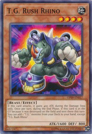 T.G. Rush Rhino [OP09-EN017] Common (ONLINE ORDER ONLY)