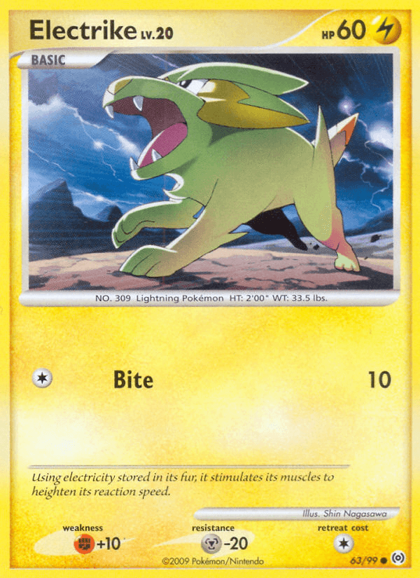 Electrike (63/99) [Platinum: Arceus] (Online Only)