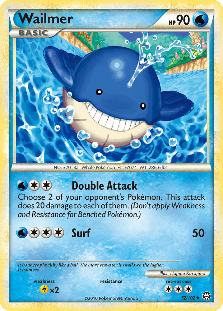 Wailmer (52/102) [HeartGold & SoulSilver: Triumphant] (Online Only)