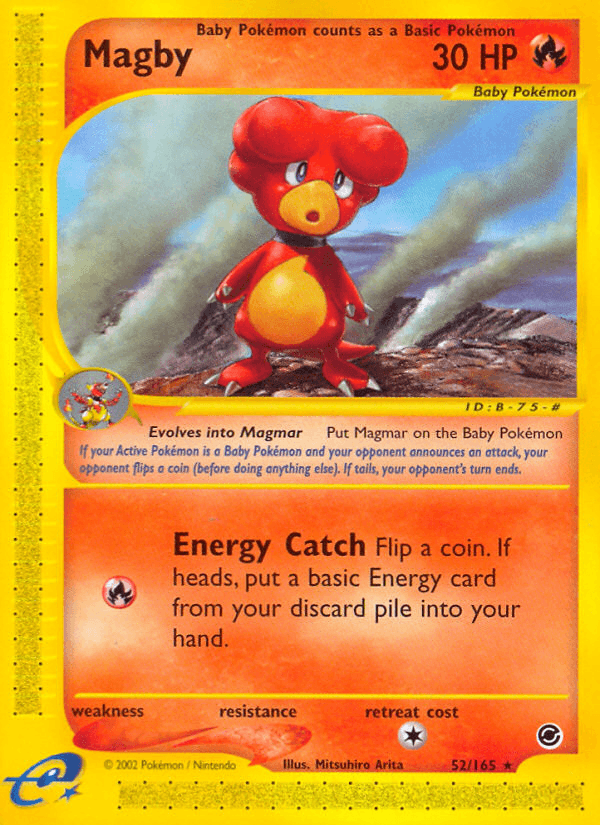 Magby (52/165) [Expedition: Base Set] (Online Only)