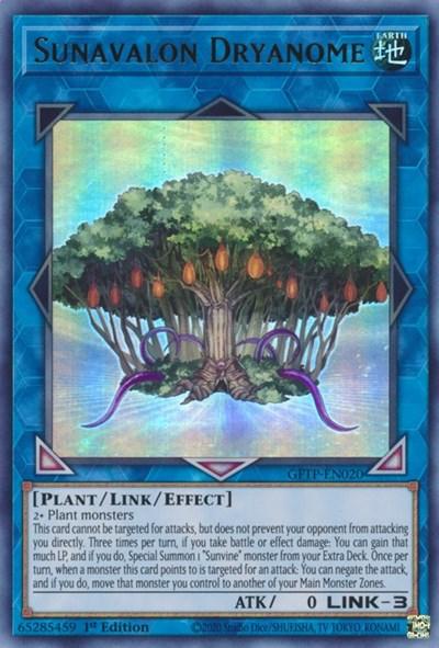 Sunavalon Dryanome [GFTP-EN020] Ultra Rare (ONLINE ORDER ONLY)