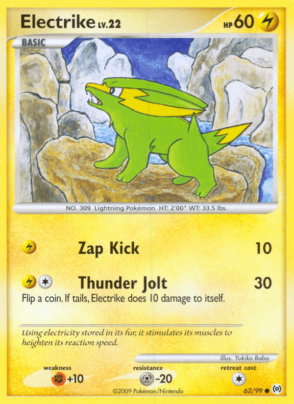 Electrike (62/99) [Platinum: Arceus] (Online Only)