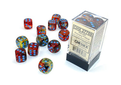 Chessex: D6  Nebula Dice sets - 16mm (Online Order Only)