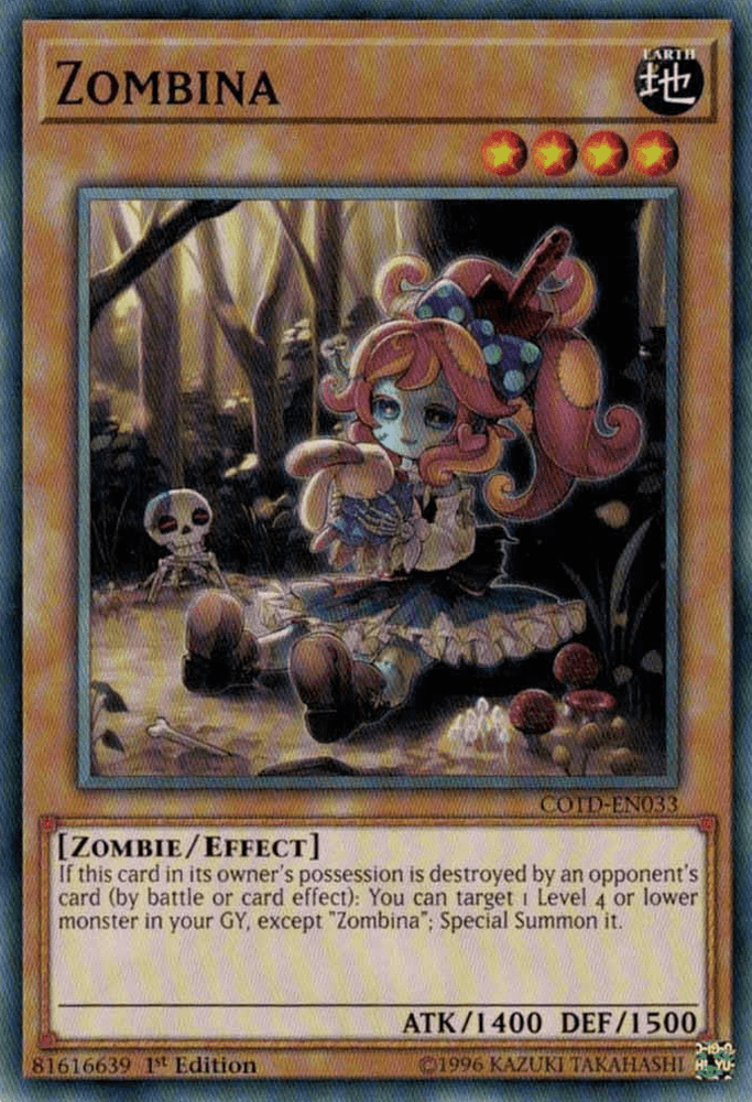 Zombina [COTD-EN033] Common (ONLINE ORDER ONLY)