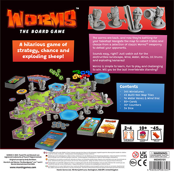 Worms: The Board Game (Online Order Only)