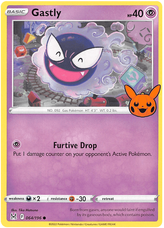 Gastly (064/196) [Trick or Trade 2023] (Online Only)