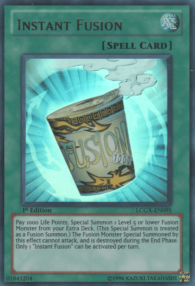Instant Fusion [LCGX-EN095] Ultra Rare (ONLINE ORDER ONLY)