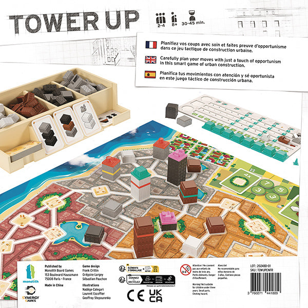 Tower Up - Board Game (Online Order Only)
