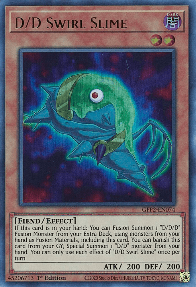 D/D Swirl Slime [GFP2-EN074] Ultra Rare (ONLINE ORDER ONLY)