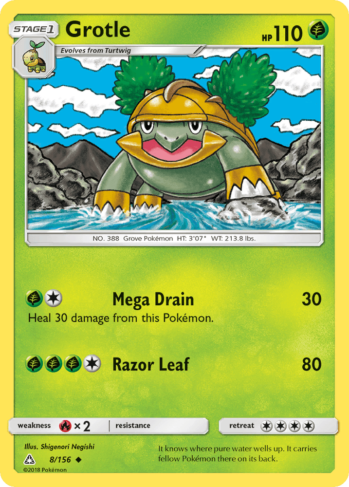Grotle (8/156) [Sun & Moon: Ultra Prism] (Online Only)