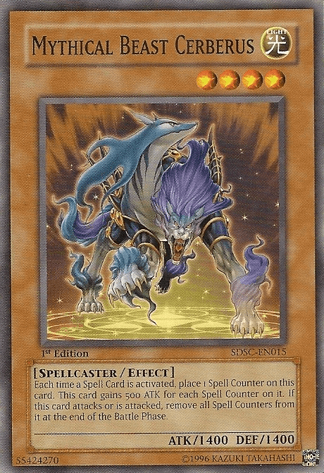 Mythical Beast Cerberus [SDSC-EN015] Common (ONLINE ORDER ONLY)