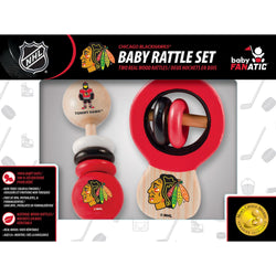 Chicago Blackhawks - Baby Rattles 2-Pack (ONLINE ORDER ONLY)
