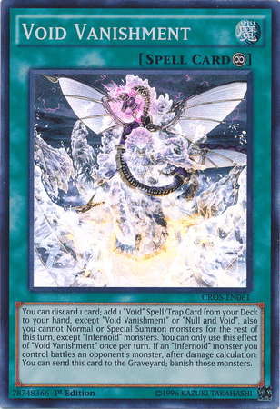 Void Vanishment [CROS-EN061] Super Rare (ONLINE ORDER ONLY)