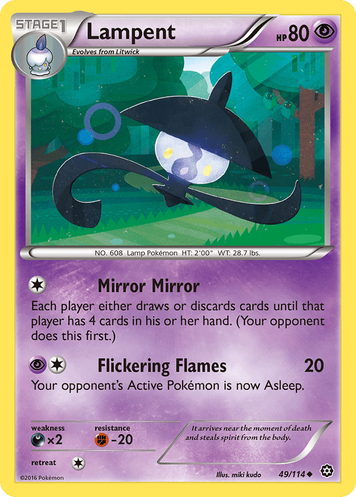Lampent (49/114) [XY: Steam Siege] (Online Only)