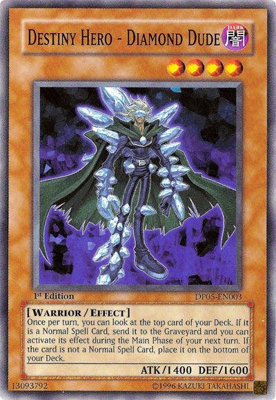 Destiny Hero - Diamond Dude [DP05-EN003] Common (ONLINE ORDER ONLY)