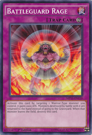 Battleguard Rage [MP15-EN110] Common (ONLINE ORDER ONLY)