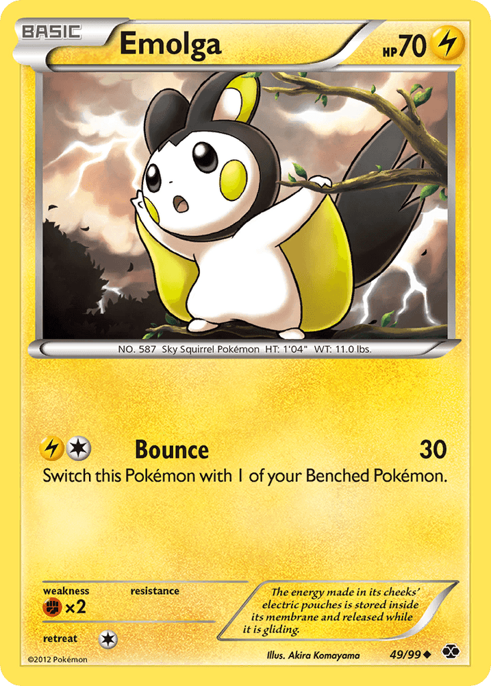 Emolga (49/99) [Black & White: Next Destinies] (Online Only)
