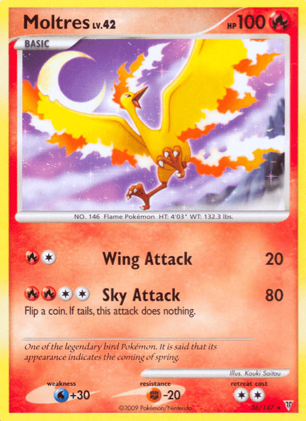 Moltres (36/147) [Platinum: Supreme Victors] (Online Only)