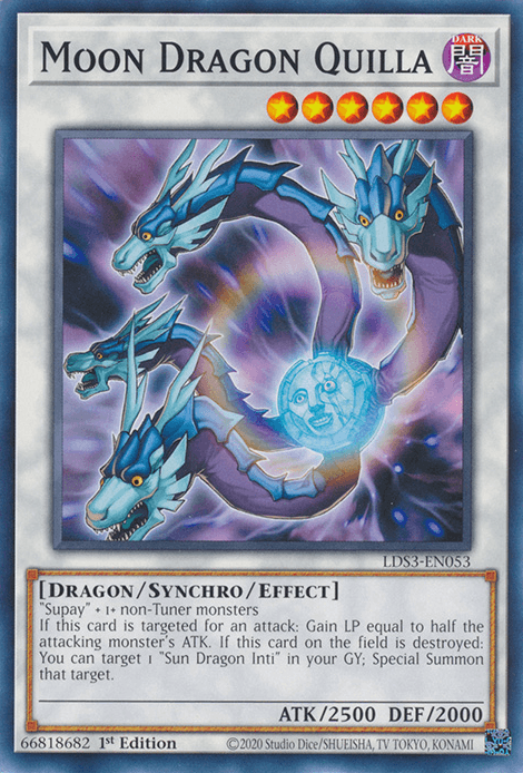 Moon Dragon Quilla [LDS3-EN053] Common (ONLINE ORDER ONLY)