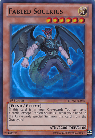 Fabled Soulkius [BPW2-EN036] Super Rare (ONLINE ORDER ONLY)