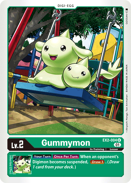 Gummymon [EX2-004] [Digital Hazard] (ONLINE ORDER ONLY)