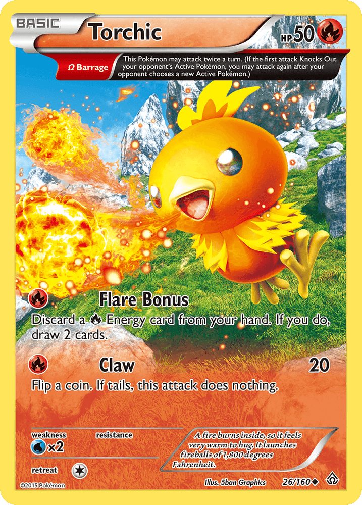 Torchic (26/160) [XY: Primal Clash] (Online Only)