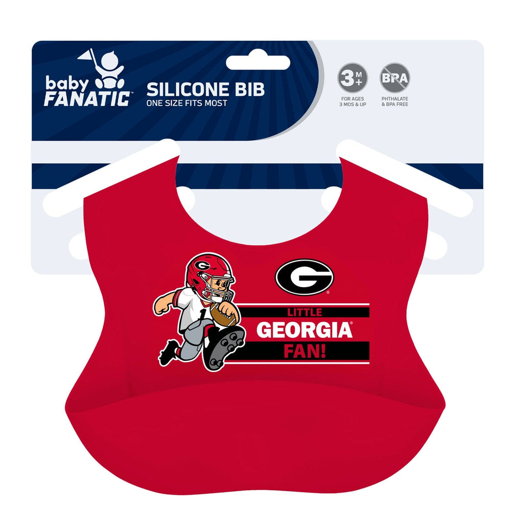 Georgia Bulldogs - NCAA Silicone Bib